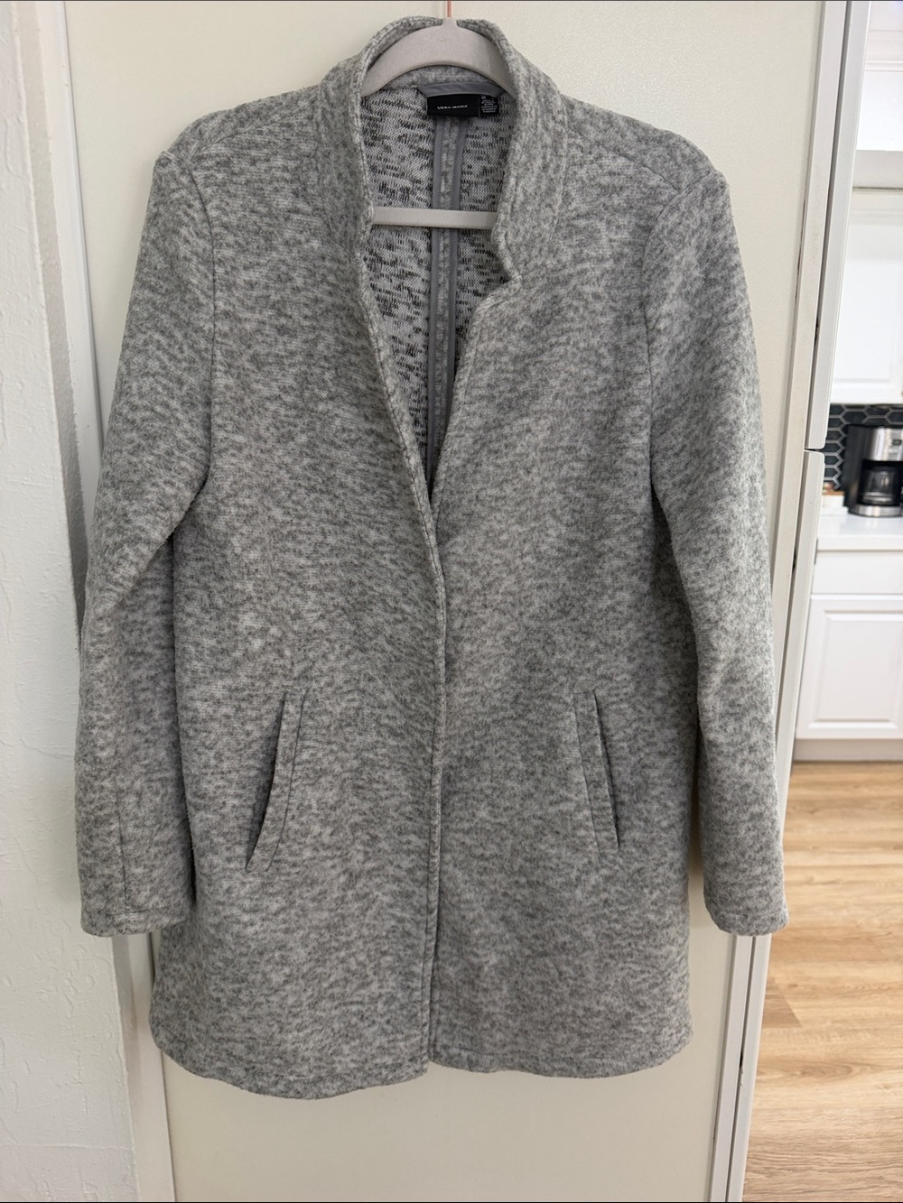 Vero Moda Heather Gray 3 Snap Jacket | M